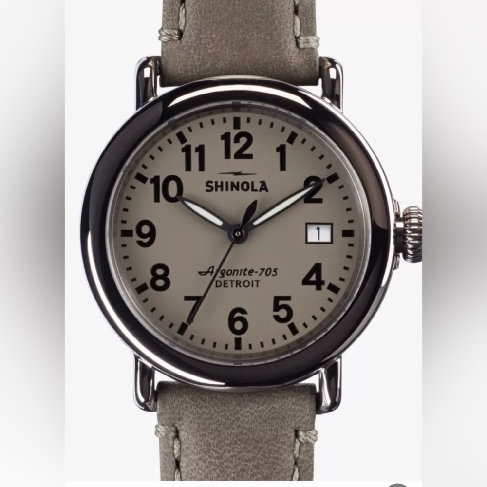 New Shinola Runwell Date Watch